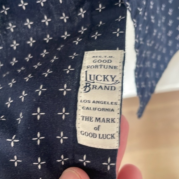 Lucky Brand men’s snap button down shirt - Picture 4 of 6